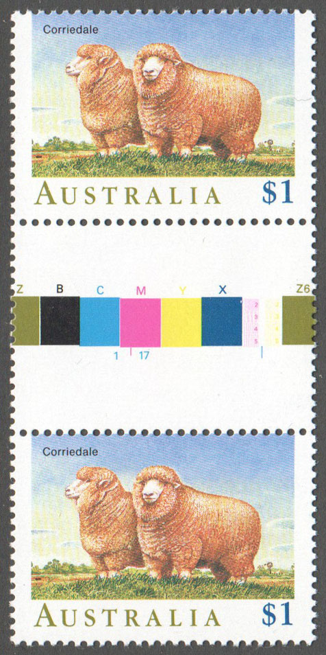Australia Scott 1139 MNH Gutter Pair - Click Image to Close